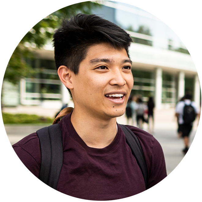 Male student